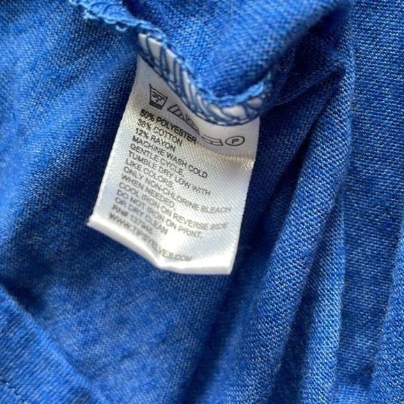 NWT Tipsy Elves Patriotic “Beer Me” Blue Tank Top - Picture 8 of 11